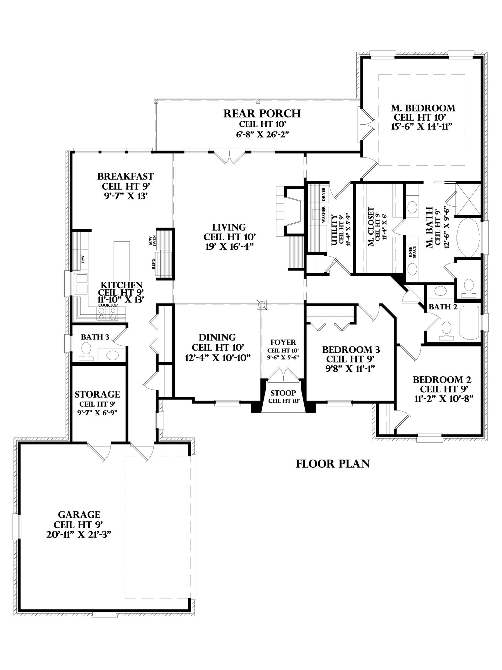 Brittany house plan, floor plan sheet