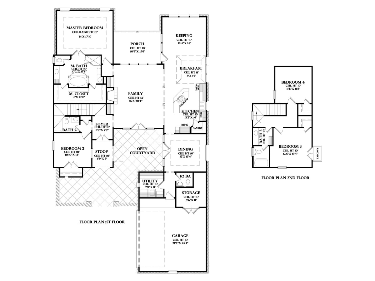 Bordeaux house plan, floor plan sheet