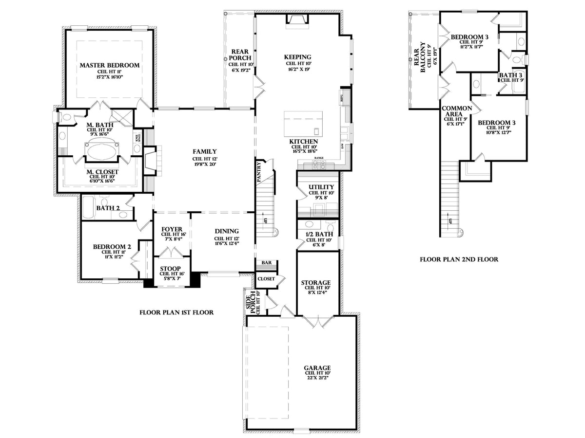 Chateaubriant house plan, floor plan sheet