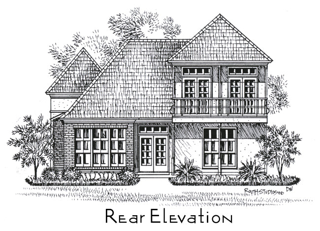 Talaud house plan, view 3