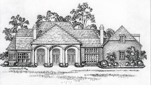 Chateau Rhone house plan, view 3
