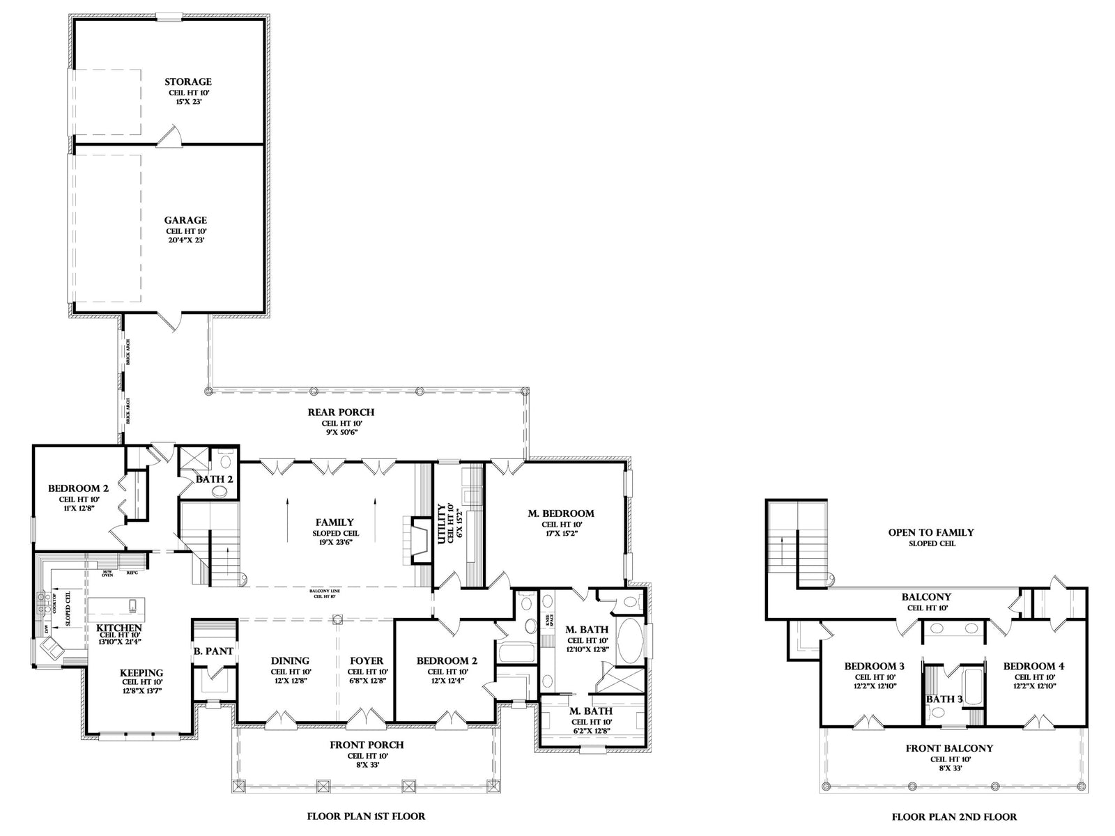 Tennessus house plan, floor plan sheet