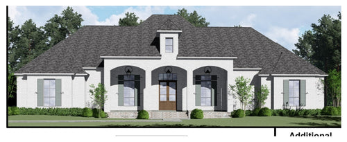 Plan 217133 — additional exterior perspective