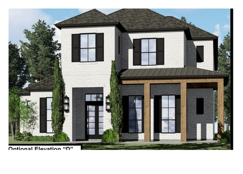 Plan 222004 — optional elevation D