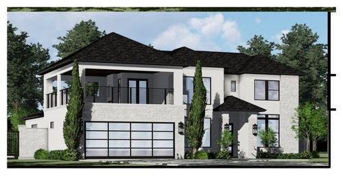 Plan 222008 — additional exterior perspective