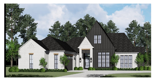 Plan 223025E — optional front elevation