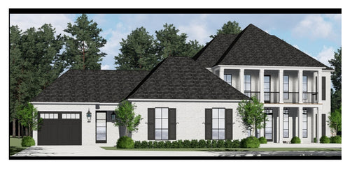 Plan 223062A — additional exterior perspective