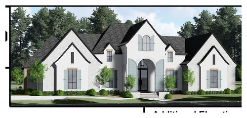 Plan 225018 — additional front elevation