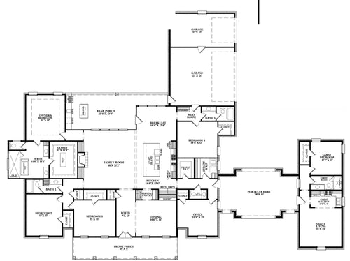 Plan 219074 — floor plan