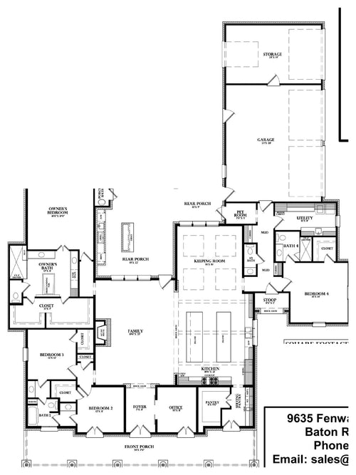 Plan 218032 — floor plan