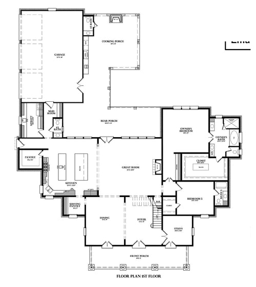Plan 218037 — first floor plan