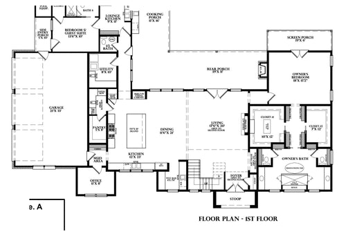 Plan 219030 — first floor plan