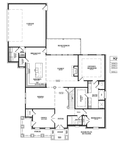 Plan 220122 — first floor plan