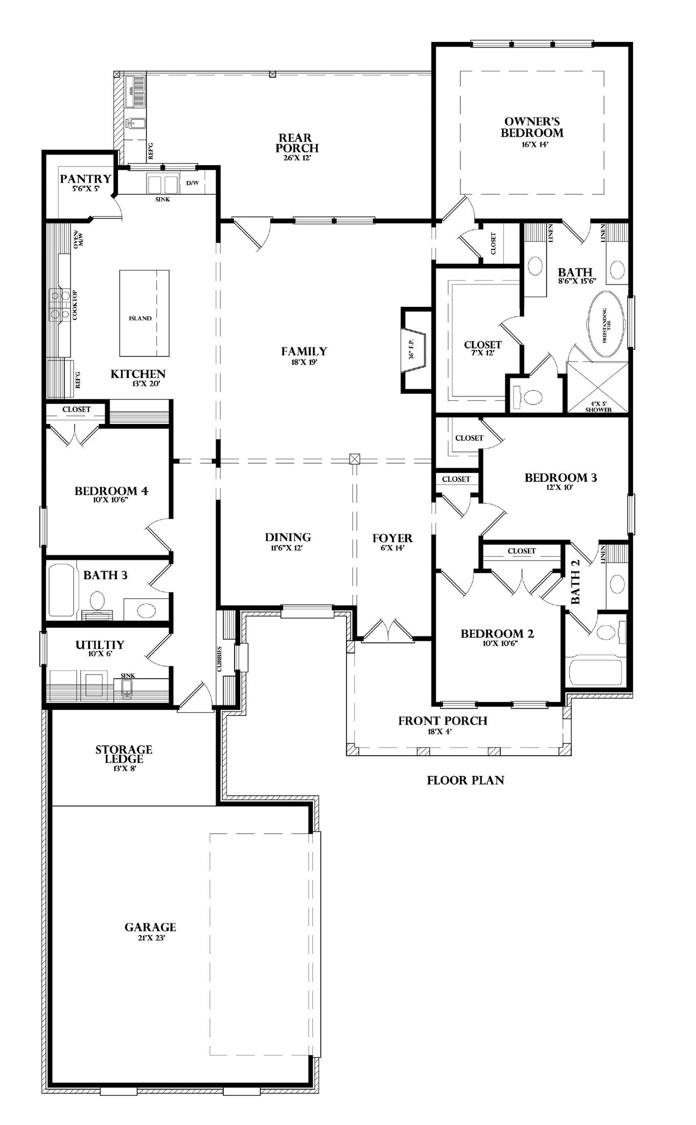 Plan 221013 — floor plan