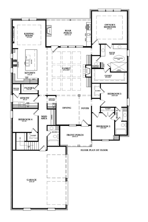 Plan 221091 — first floor plan
