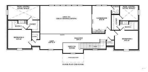 Plan 221106 — second floor plan