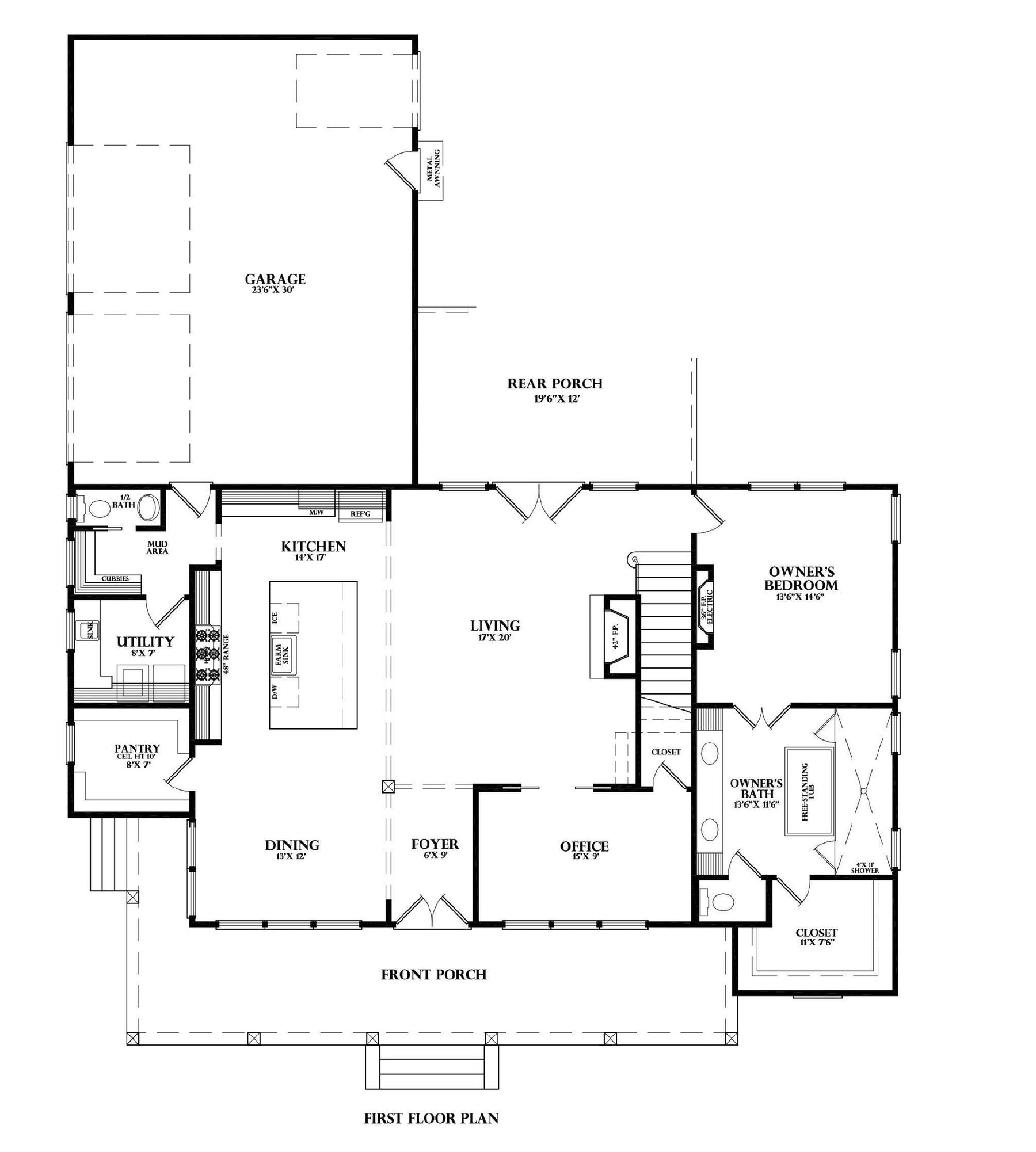 Plan 221117 — first floor plan