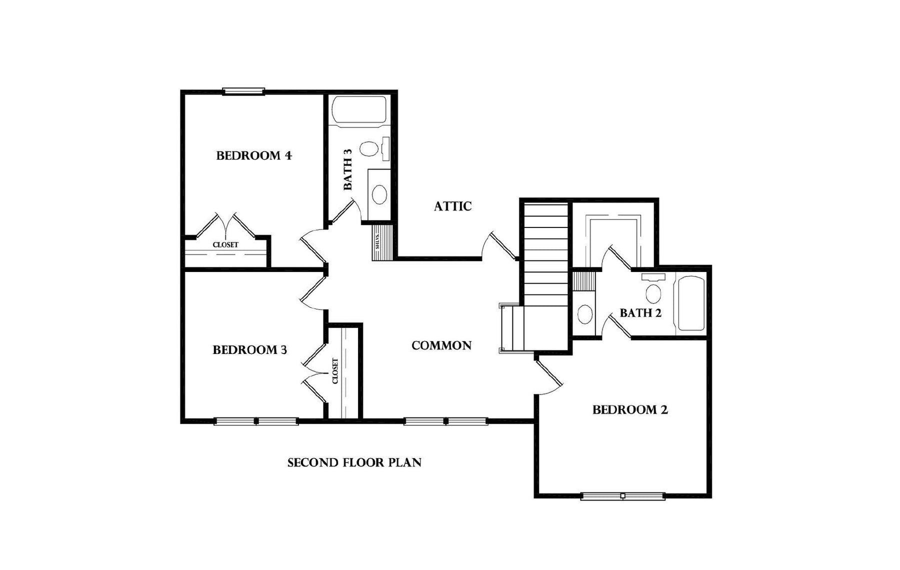 Plan 221117 — second floor plan