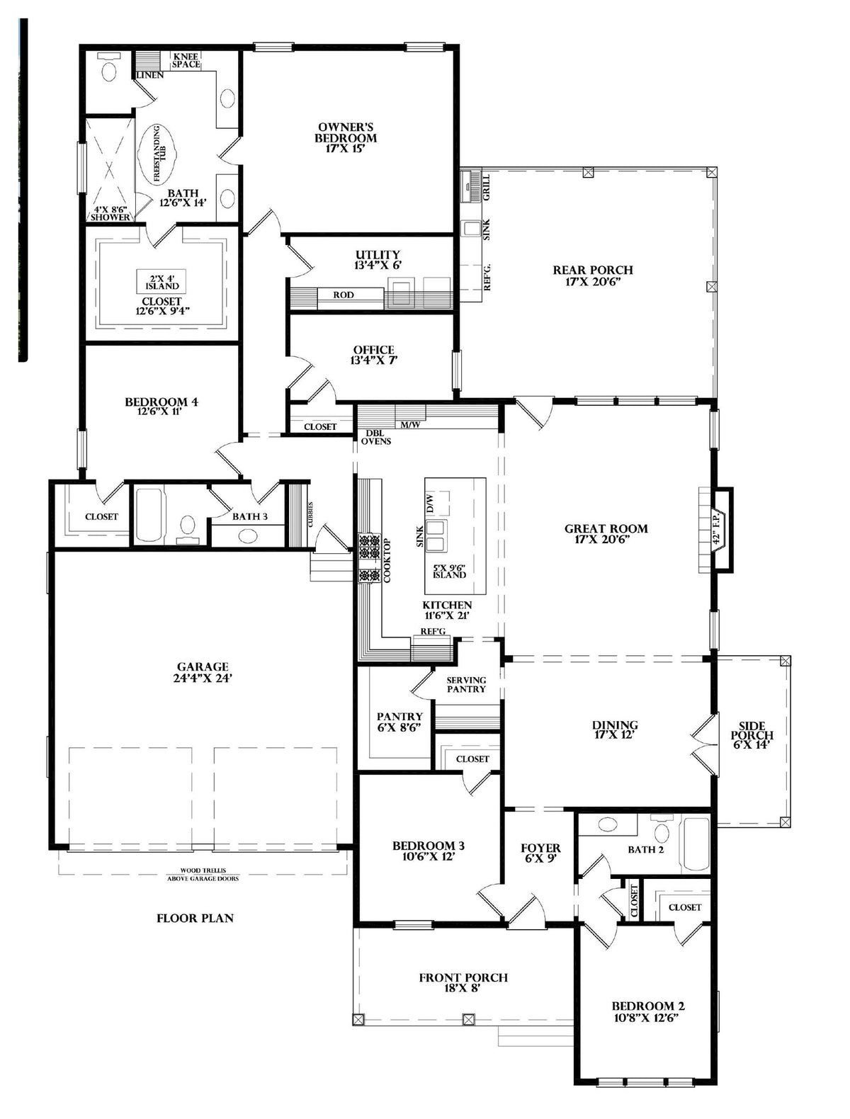 Plan 222065 — floor plan
