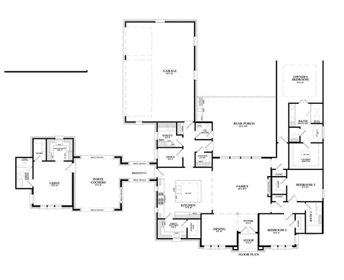 Plan 222067 — floor plan