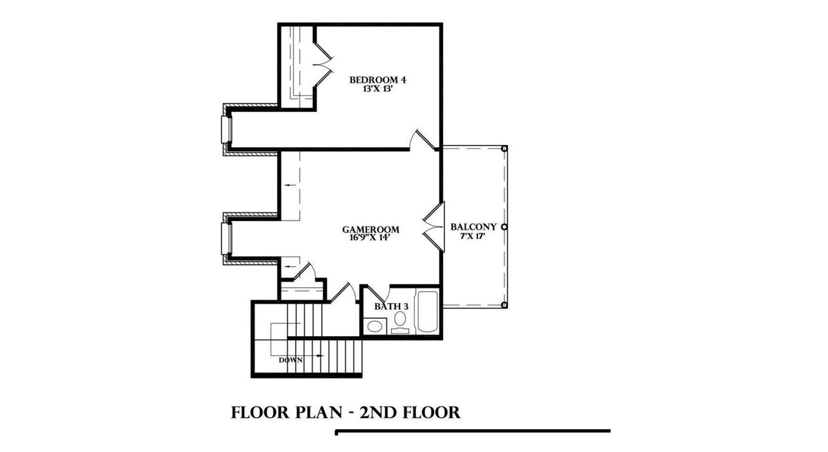 Plan 224046 — second floor plan