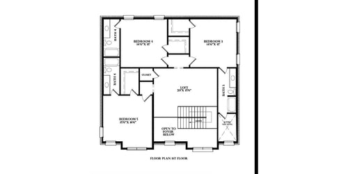 Plan 223066 — second floor plan