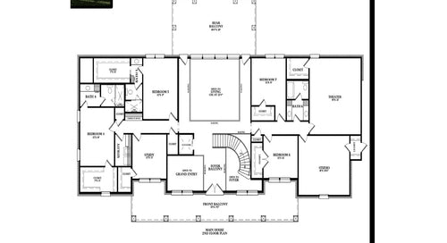 Plan 220119 — second floor plan