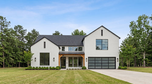 Plan 223002MV-1 — photorealistic front elevation, Acadiana Home Design